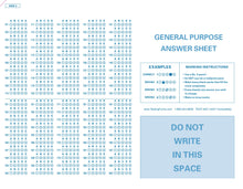 TEST-4521 (500 Sheet Pack) Compatible Testing Forms