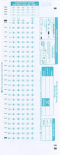 TEST-825E Combo Bubble  & Short Answer Test Forms