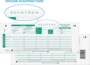 882-E Genuine Scantron Forms <br> (Free US Ground Shipping)